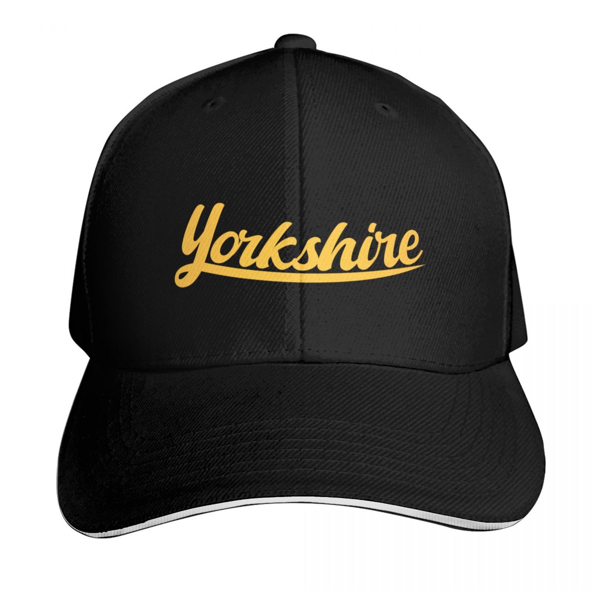 Outdoor Sport Background - Gorra de béisbol con diseño cursivo
