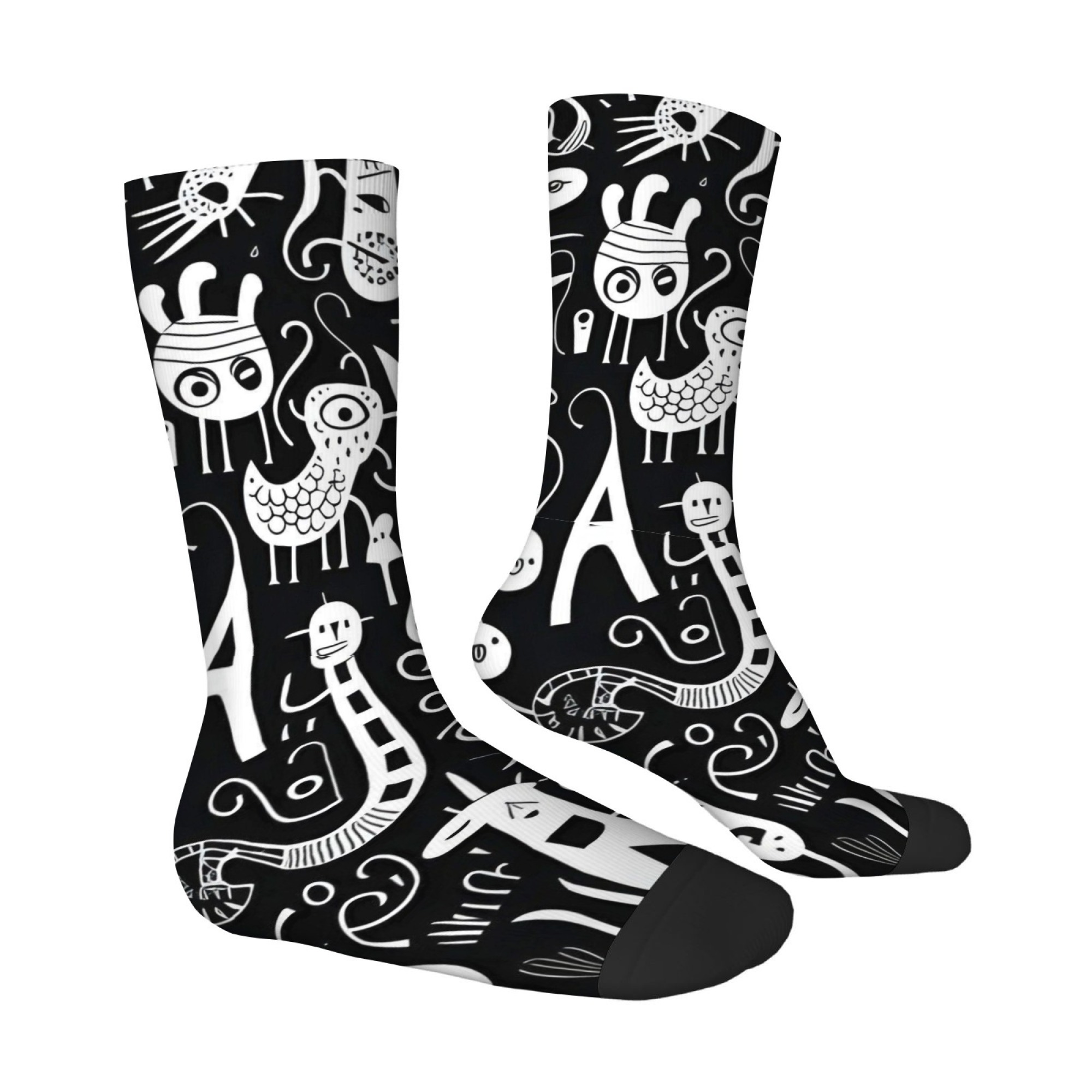 Outdoor Sport Hose - Calcetines para Hombre con Estampado de