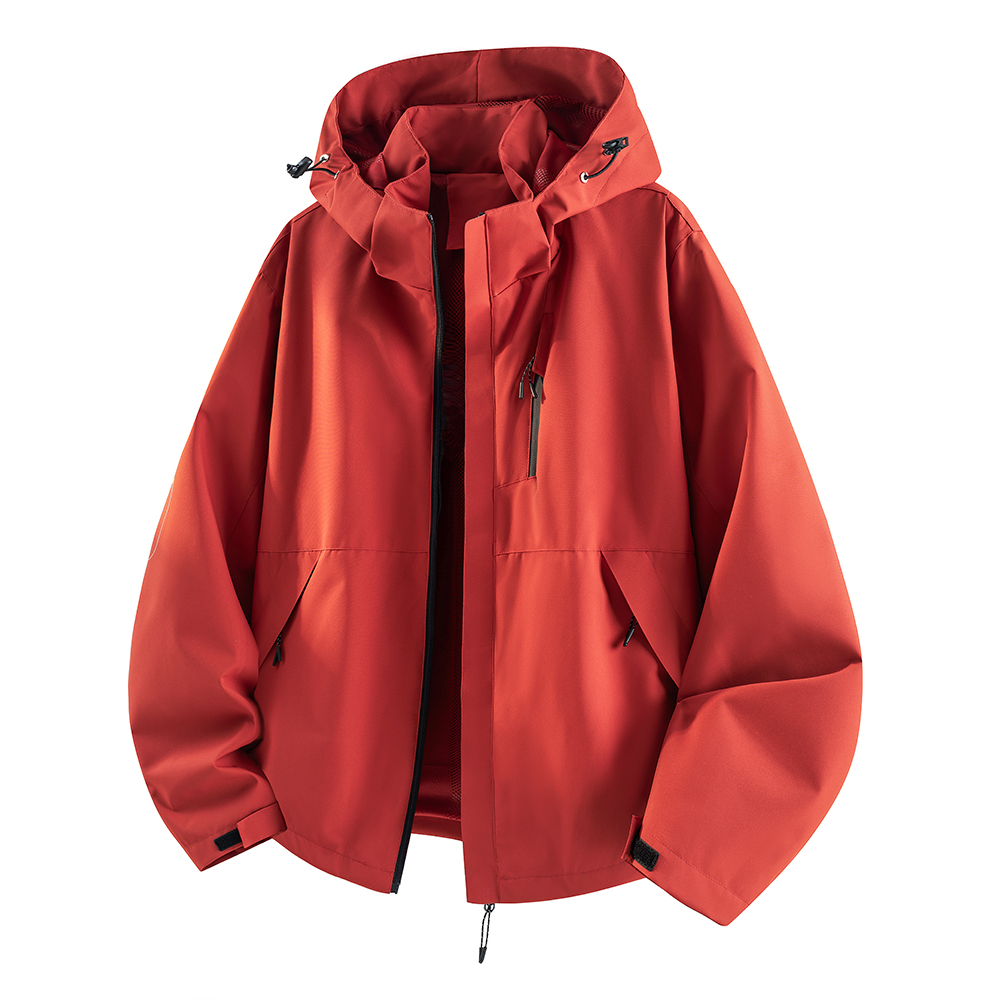 Outdoor Sport Waterproof Jacket - Chaqueta Impermeable para Hombre, Talla Grande,