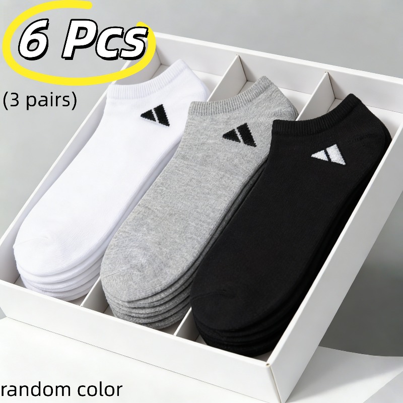 Outdoor Sports Activities - 3 Pares de Calcetines Deportivos Negros