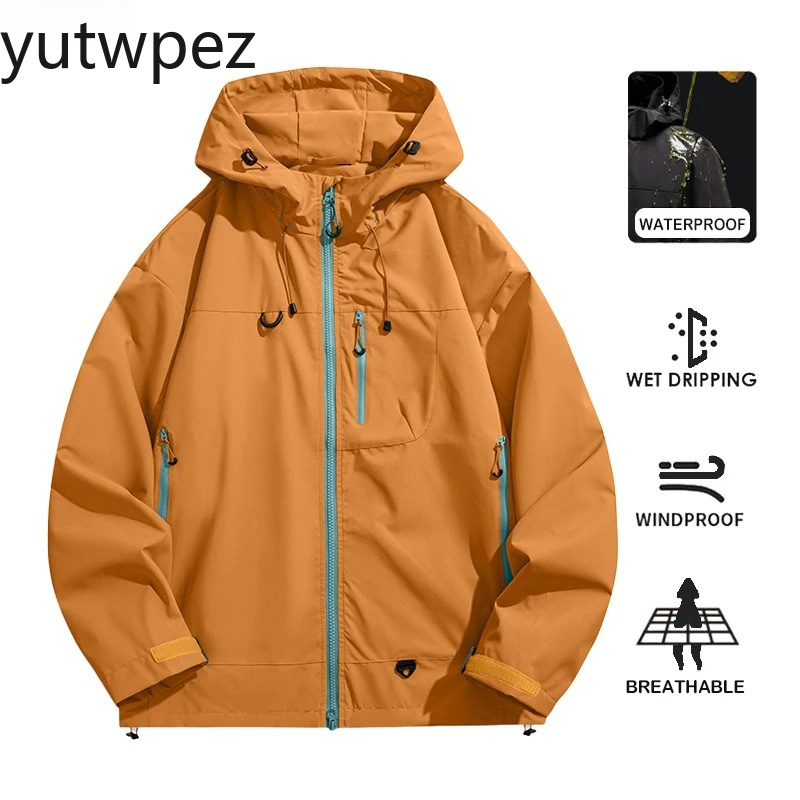 Outdoor Sport Waterproof Jacket - Chaqueta Impermeable para Senderismo, Trekking, Camping