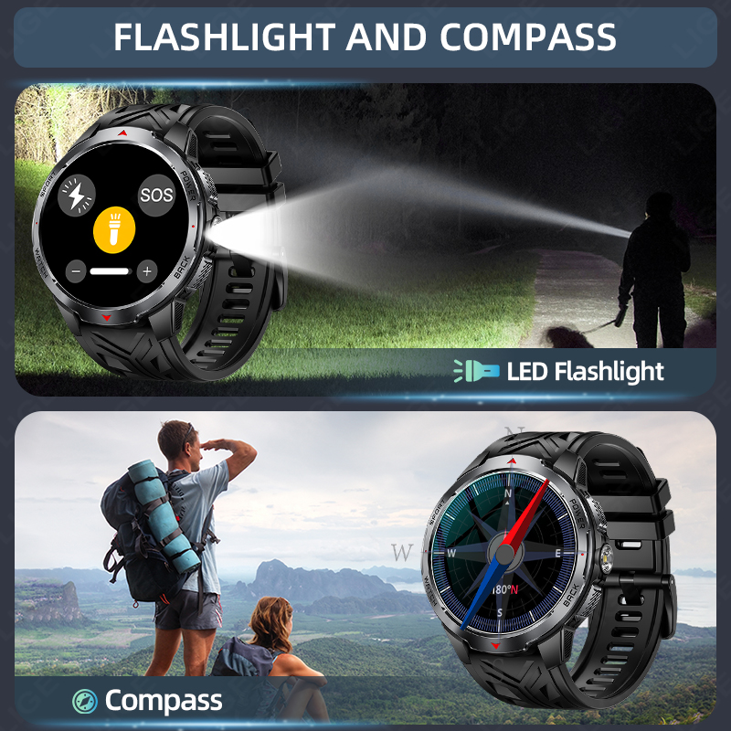 LIGE-relojes inteligentes con  - Outdoor Sport News reseña y precio