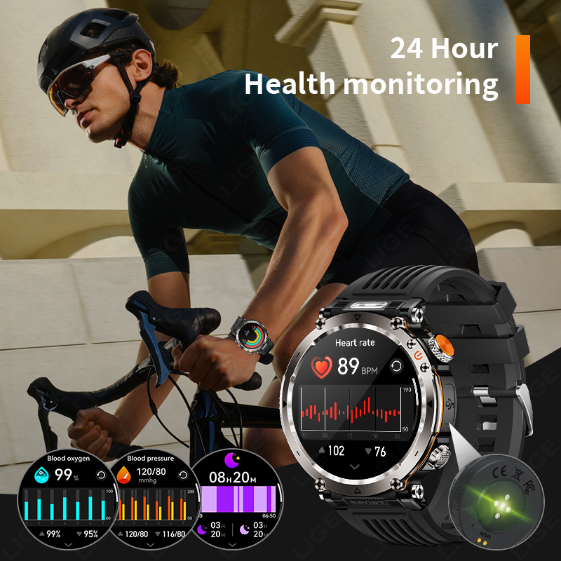 Nuevo reloj inteligente LIGE p - Outdoor Sport News reseña y precio