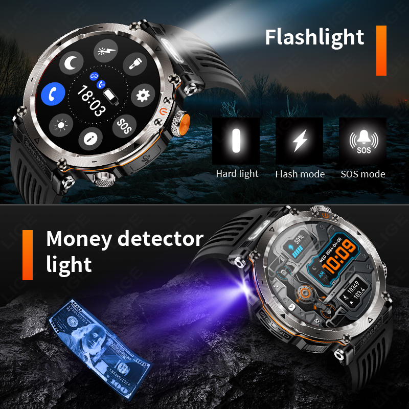 Nuevo reloj inteligente LIGE p - Outdoor Sport News reseña y precio