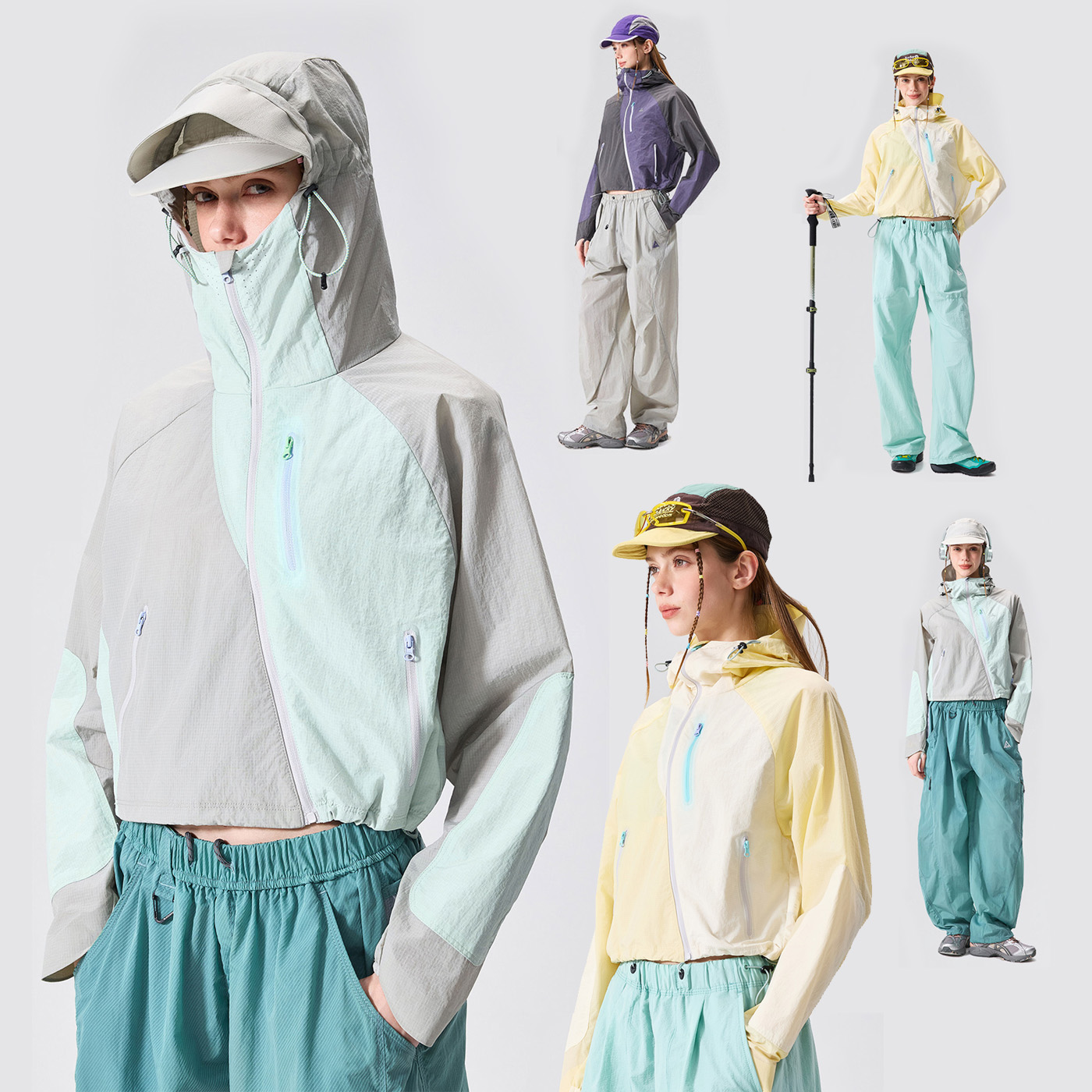 Chaqueta Corta con Capucha par - Outdoor Sport Waterproof Jacket reseña y precio