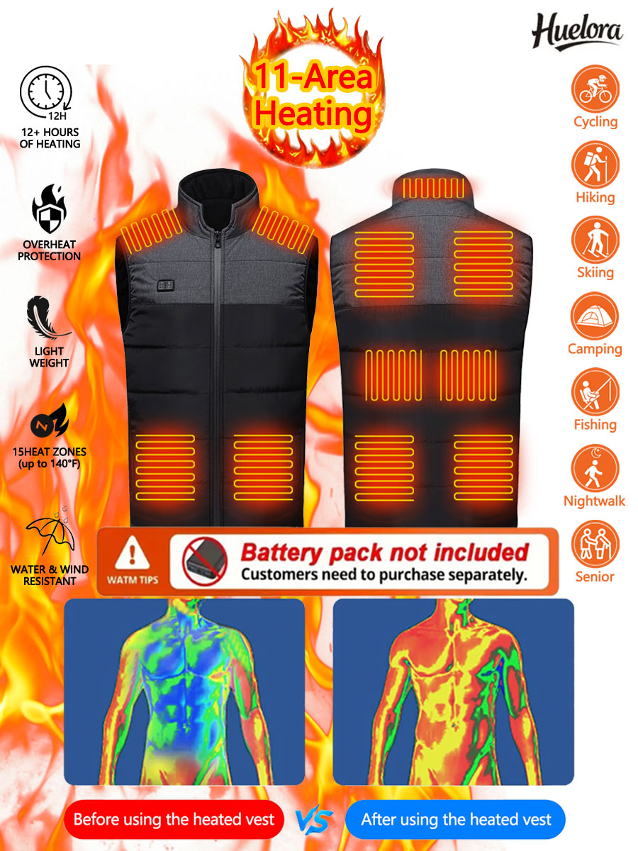 Chaleco con cuello levantado y - Outdoor Sport Coat reseña y precio